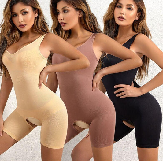 Faja moldeadora con entrepierna abierta